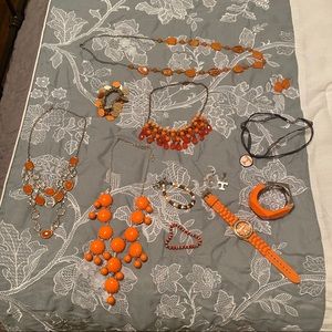 Orange Fashion Jewelry